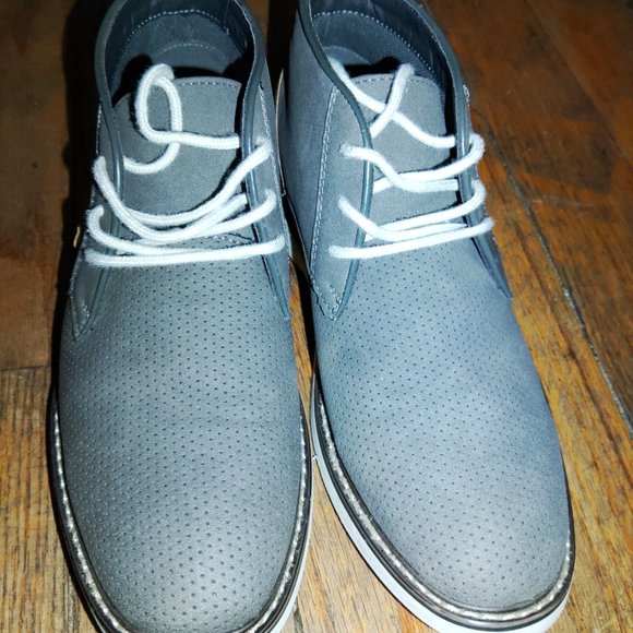 JF Ferrar SZ 7.5 Mens Grey Shoes - Picture 1 of 4